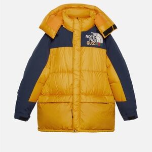 Gucci Gold Puffer Jacket